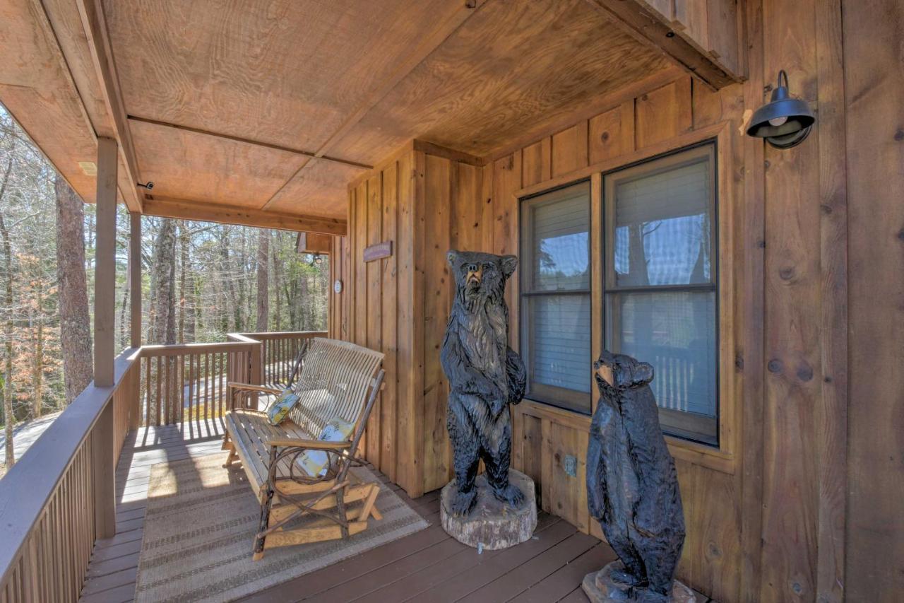 Helen Cabin With Deck And Hot Tub Less Than Half Mi To Main St Esterno foto